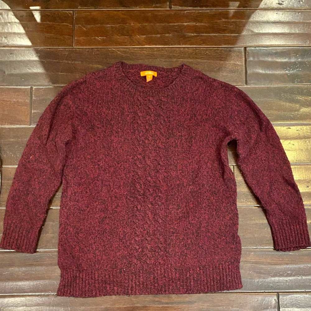 Joe Fresh women’s cable knit long sleeve sweater